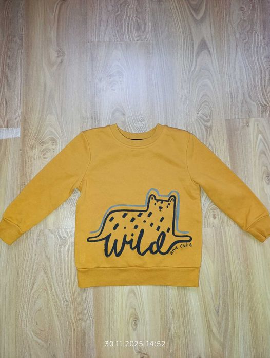 Фірмова кофта (світшот) George–яскравий гірчичний колір, дуже теплий!