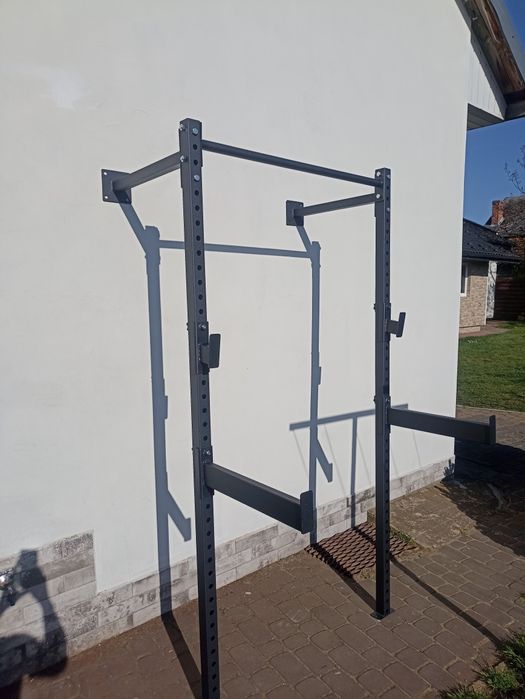 Half rack drazek klatka treningowa stojaki 215cm dostępne tylko 2 szt