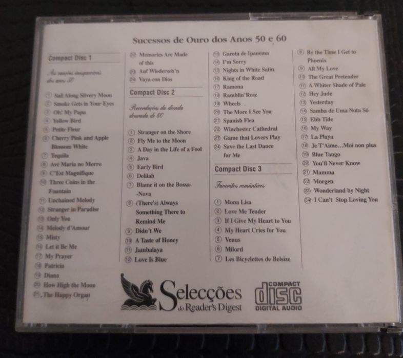 Musica Ligeira-Sucessos de Ouro dos Anos 50 e 60