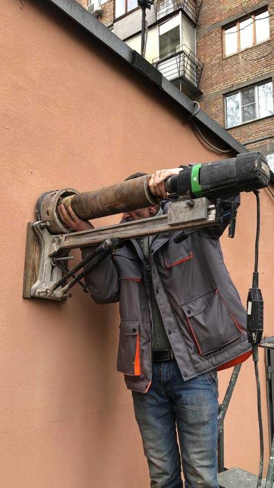 Алмазное сверление| Алмазное бурение отверстий с пылесосом| Вентиляция