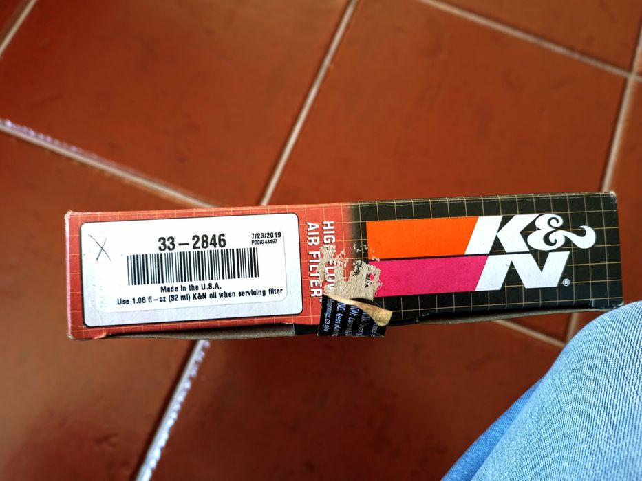 Filtro Ar K&N Fiat Bravo II 198 1.9 D MultiJet