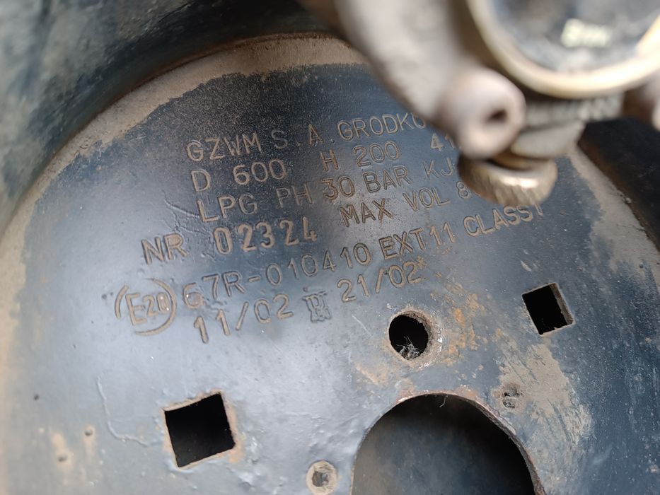 Балон ГБО таблетка Газ 42літри
