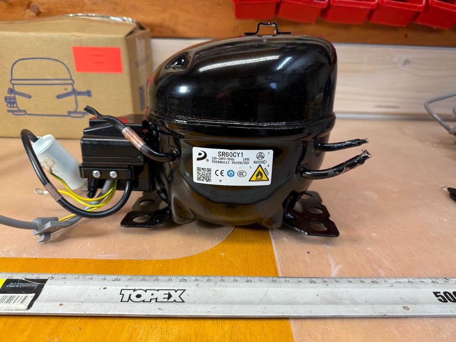 NOWY! Agregat lodówki SR60CY1 pasujący do wielu modeli. R600a