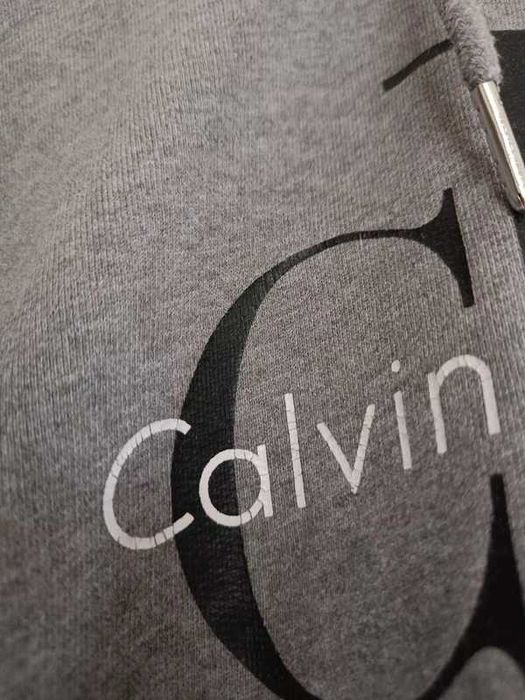 Szara bawełniana bluza Calvin Klein Jeans r. XS