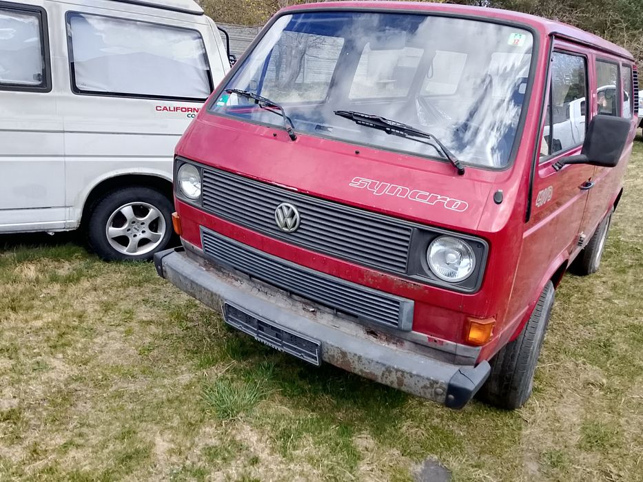 Napęd Volkswagen T3 syncro 4x4 skrzynia biegów+  most