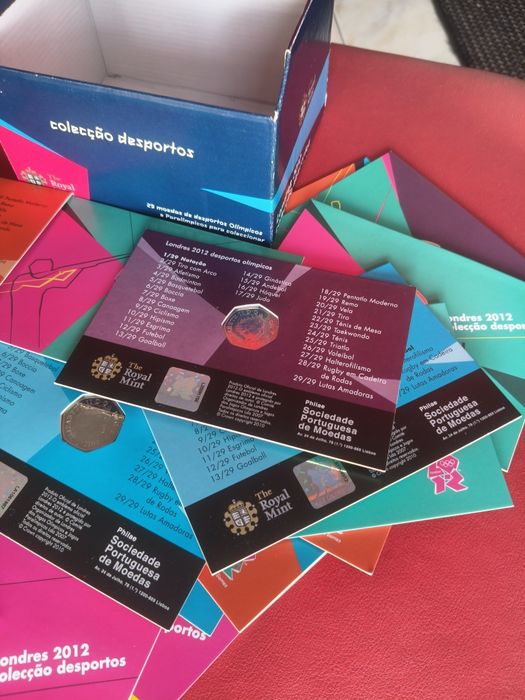 Moedas jogos olímpicos de Londres