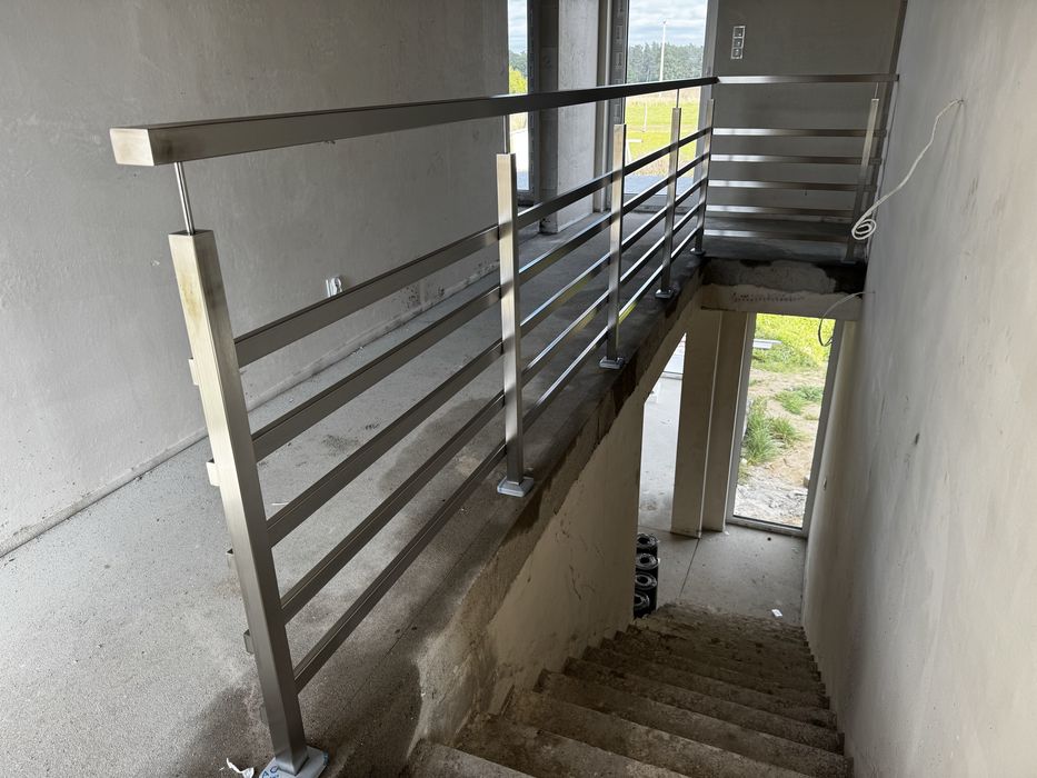 Barierki,schody, balustrady.Stal nierdzewna i Aluminium