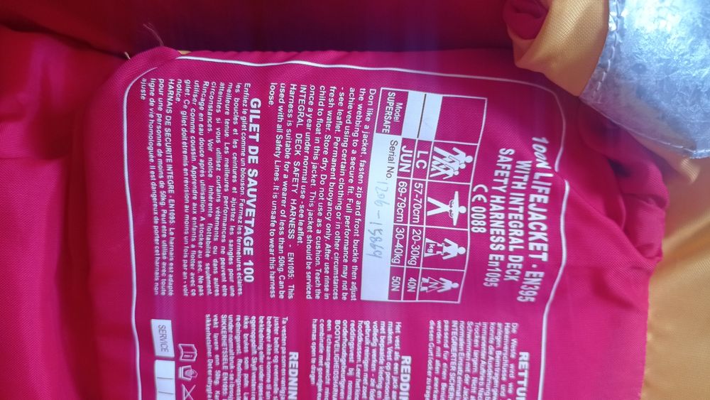 Kamizelka kapok crewsaver Large Child 20-30 kg