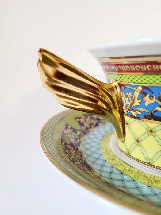 Rosenthal Filiżanka Versace Edycja limitowana Złoto 24 karatowe