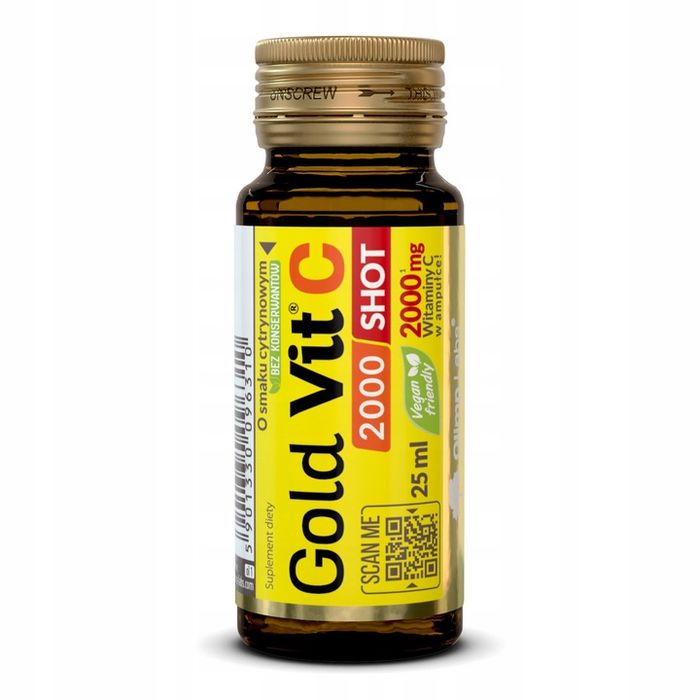 olimp gold vit-c 2000 shot 9x25ml witamina c witaminy