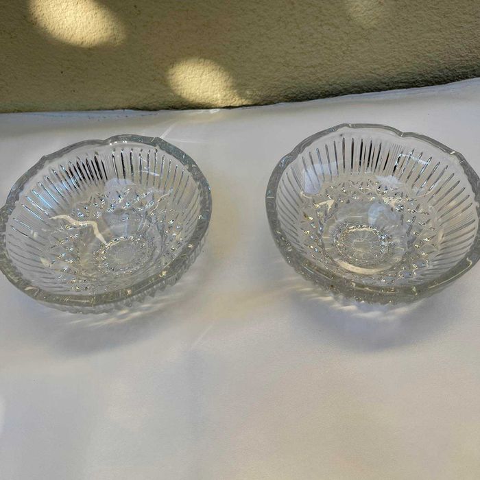 Хрустальна салатниця  нова хрусталь