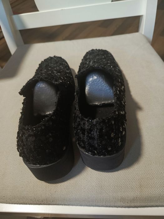 Buty damskie cekiny 40