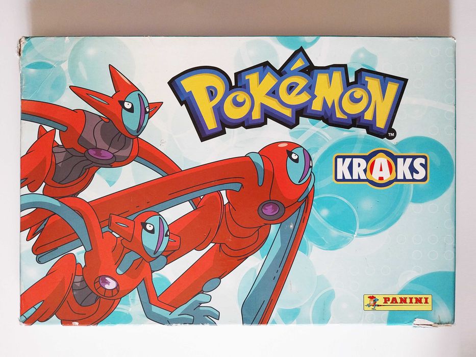 99 tazos + arquivador POKEMON KRAKS | Panini lote
