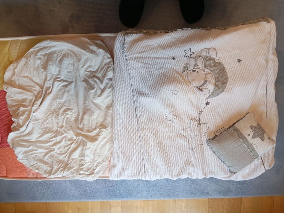 Colchão 140x70 viscoelástico + acessórios