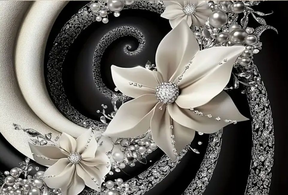 Фото обои 3D тканые