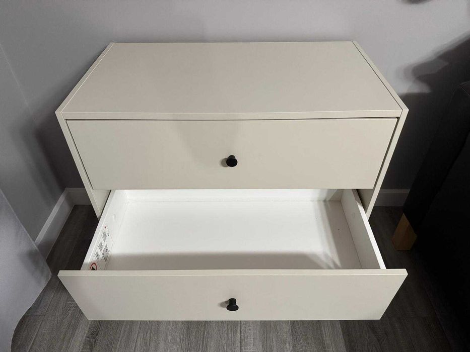 Komoda IKEA Gursken jasnobeżowy 3 szuflady 69x67x38 cm JAK NOWA
