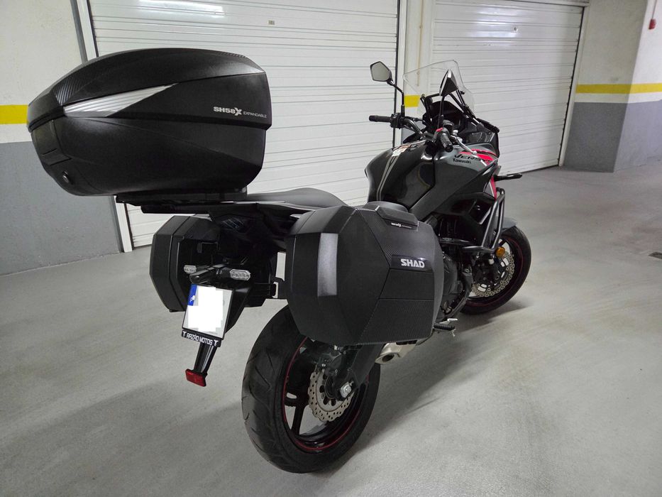 Kawasaki Versys 650, 2024, 8000km e garantia total Kawasaki até 11/2027