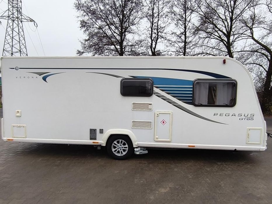 Bailey Pegasus Gt65 Verona Łoże Małżeńskie Alu Tech Bodyshell