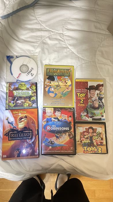 conjunto de filmes cd