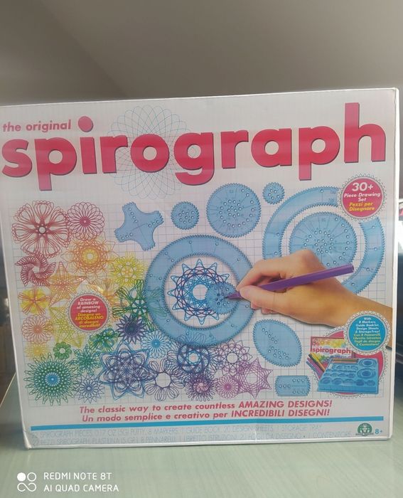 Spirograf zestaw do rysowania