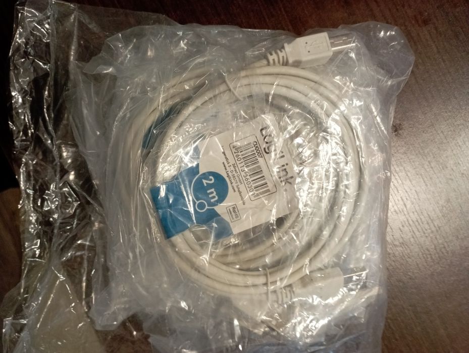 Kabel USB typ A USB typ B logilink 2m 10szt!!!