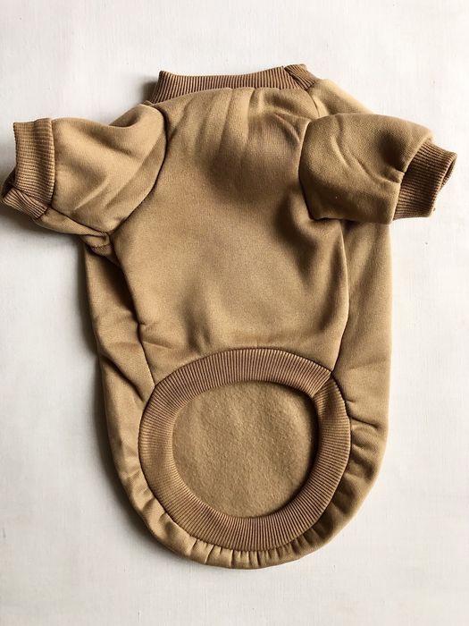 Bluza/Kurtka dla psa z polaru z Misiem L, Khaki/Brąz