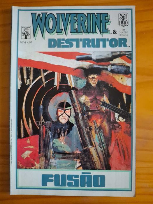 BD Mini Série de Luxo Wolverine & Destructor (Mini série em 4 volumes)