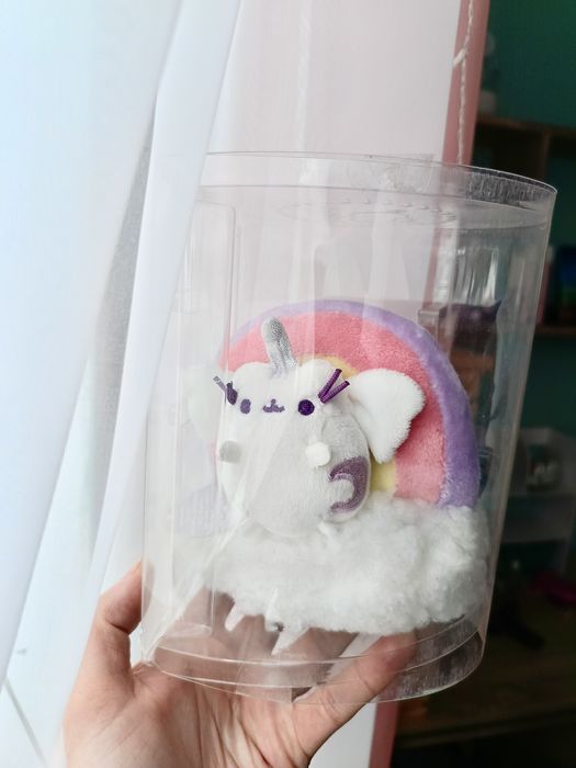 Pusheen jednorożec na chmurze Magnez! Kolekcjonerska  Unikat!  figurka
