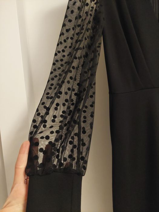 Kombinezon elegancki czarny