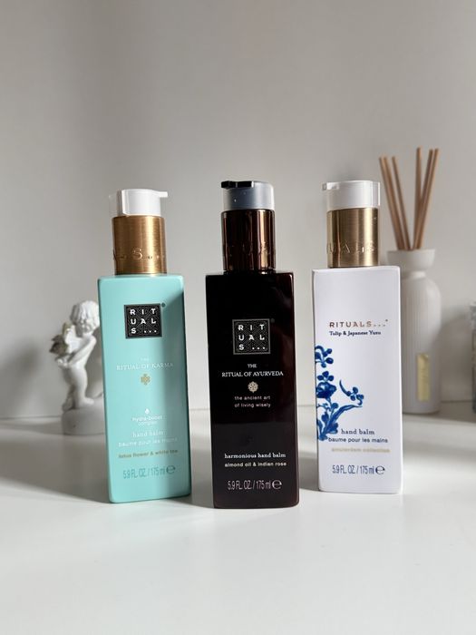 Крем, лосьйон для рук Rituals Homme, Ayurveda, Mehr, Yozakura та інші