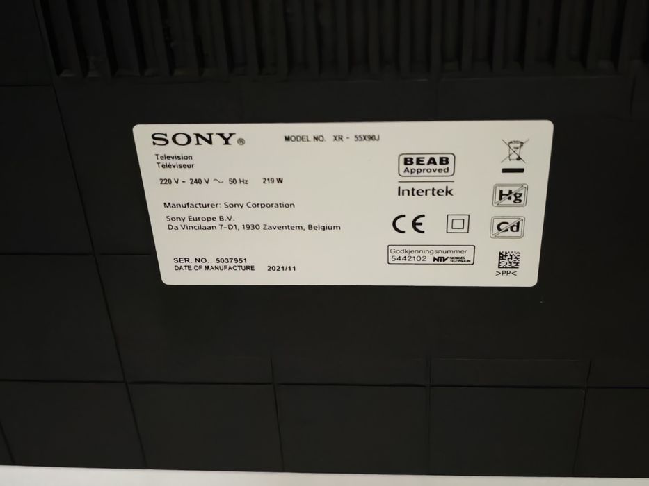 TV Sony 55 hdmi 2.1
