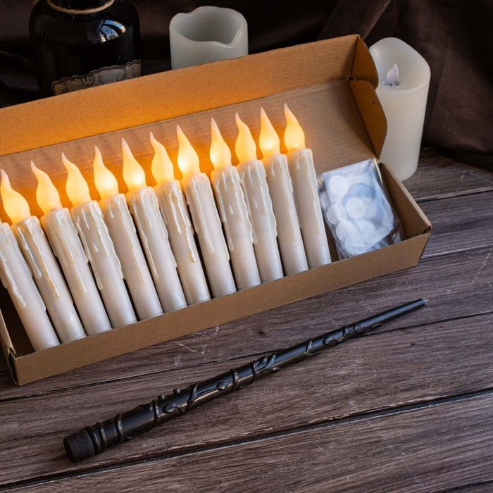 Літаючі свічки Гаррі Поттер + чарівна паличка