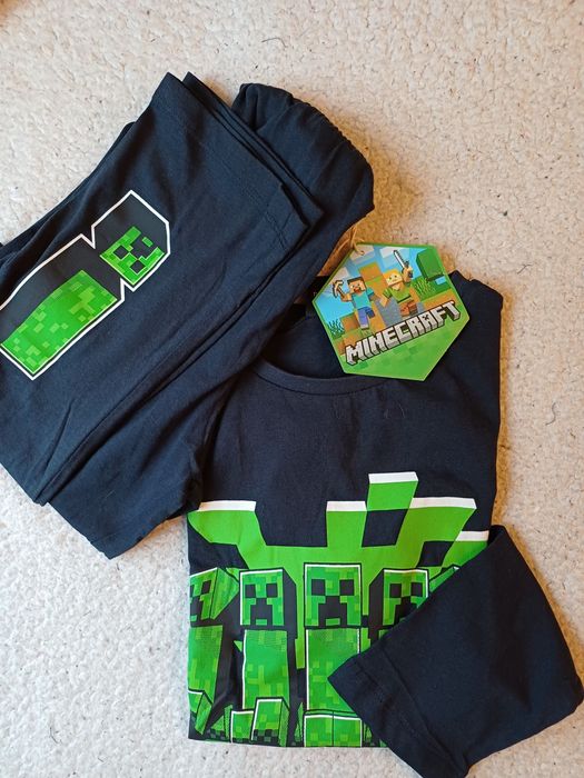 Minecraft piżama 122/128 , 134/140 ,146/152, 158/164
