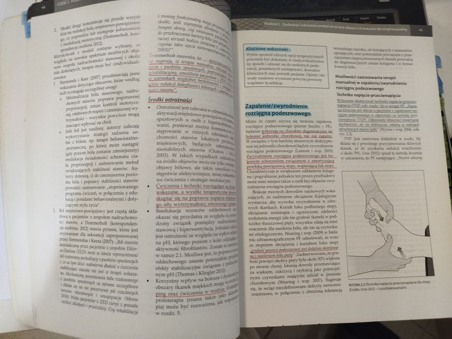 metody terapii manualnej w leczeniu dysfunkcji powięziowych