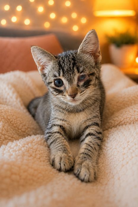 Gatinha bebé para adoção consciente