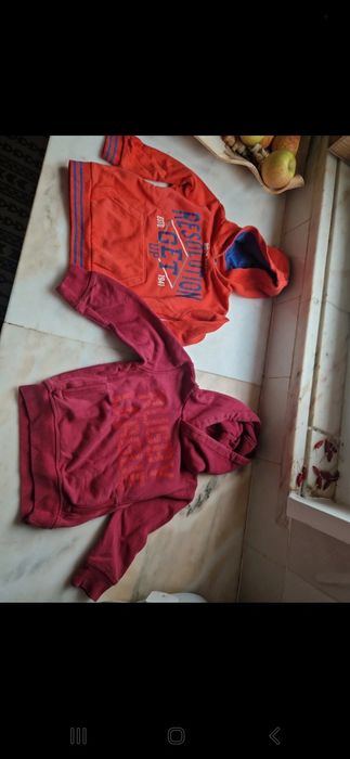 Sweats de menino com capuz