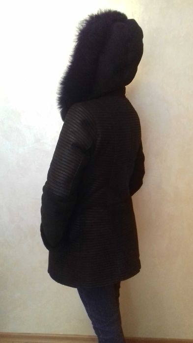 Дублянка жіноча з натурального хутра