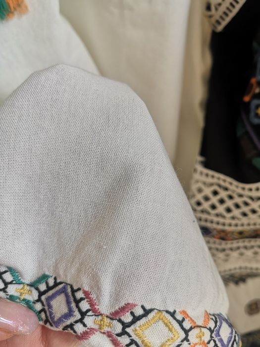 Жіноча вишиванка з мереживом S, M, L, ХЛ, 2ХЛ