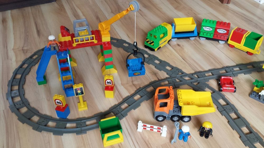 Lego Duplo Pociąg Kolejka - Lokomotywa Nowa Zębatka TOP