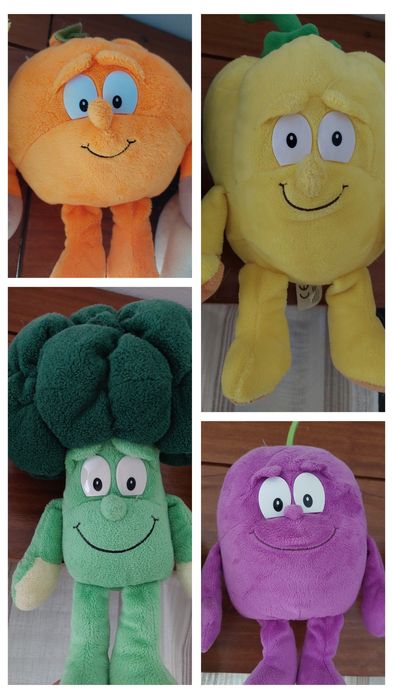 Peluches dos Super Chefs do Gang dos Frescos. Grande coleção.