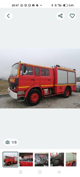 Straż pożarna Renault s-170