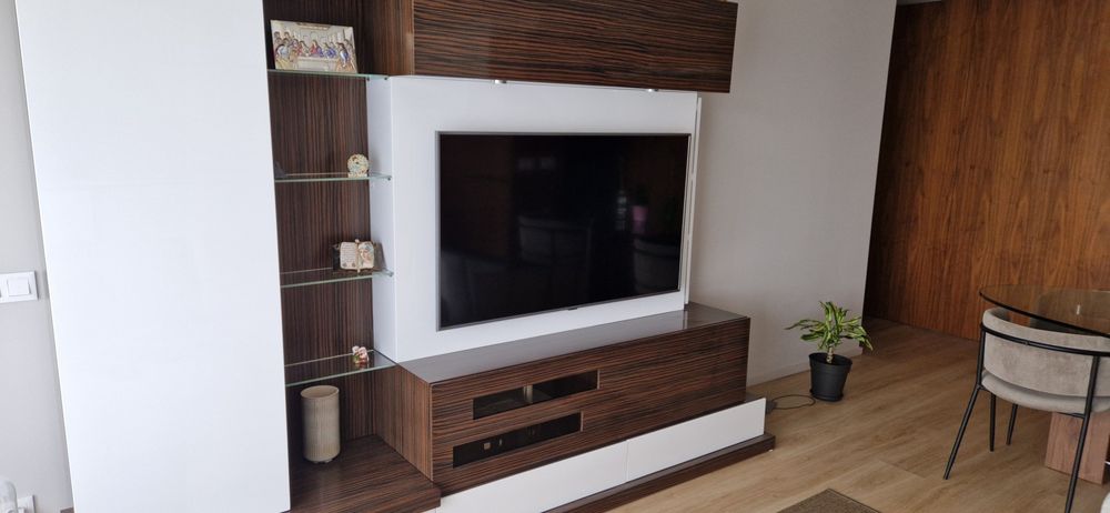 Estante Lacada em branco