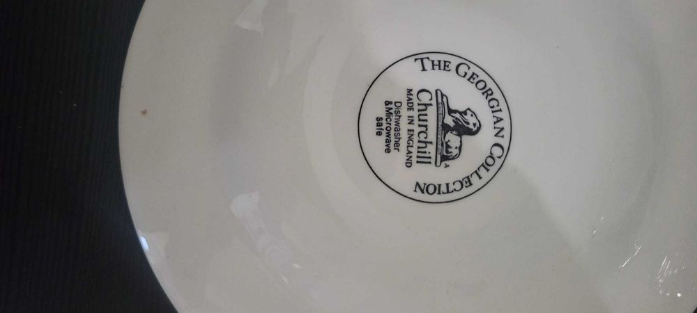 Conjunto 2 Pratos Churchill England - The Georgian Collection