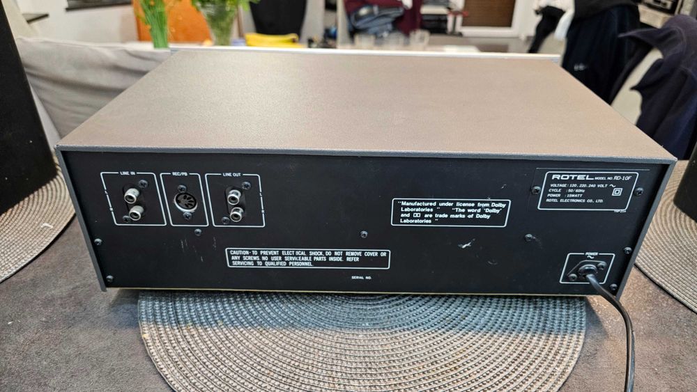 ROTEL RD-10F Deck stereo sprawny