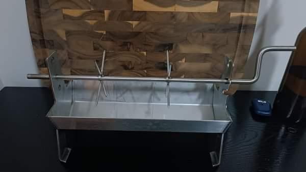 Assador chouriças inox