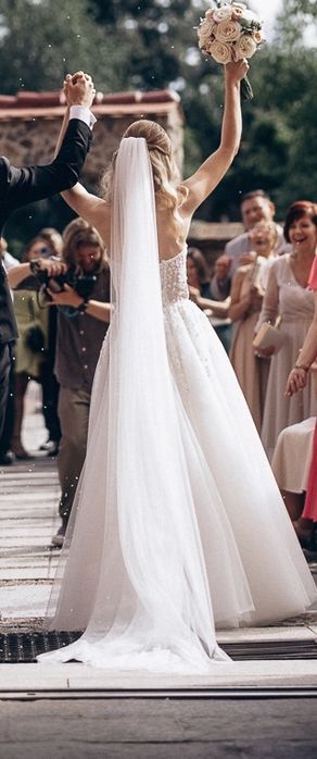 Suknia ślubna Gabbiano OZZIE xs/s + welon salon Madonna