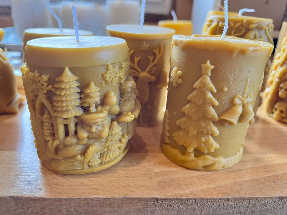 Wyjątkowe Świeczki z Wosku Pszczelego – Idealne na Halloween!