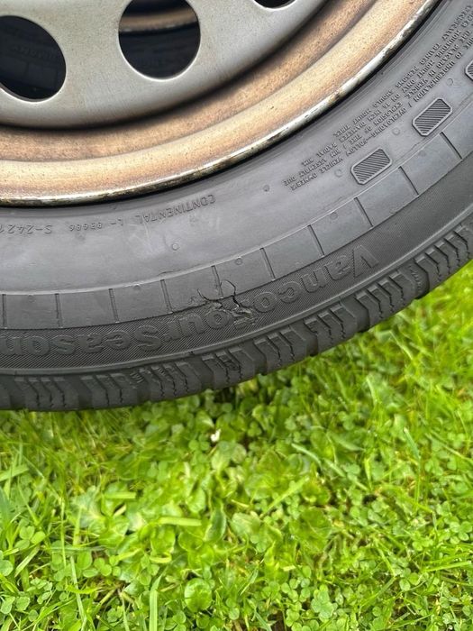 Колеса Continental з сенсорними вентелями для Мерседес віто ,