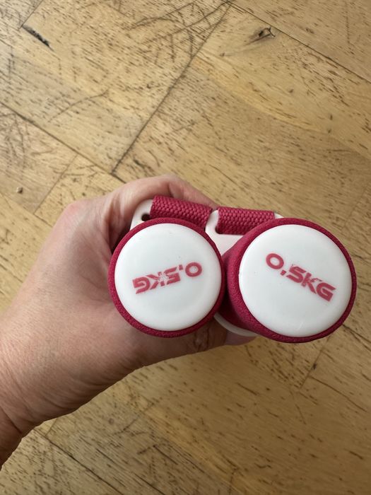 Ciężarki hantle 0,5 kg