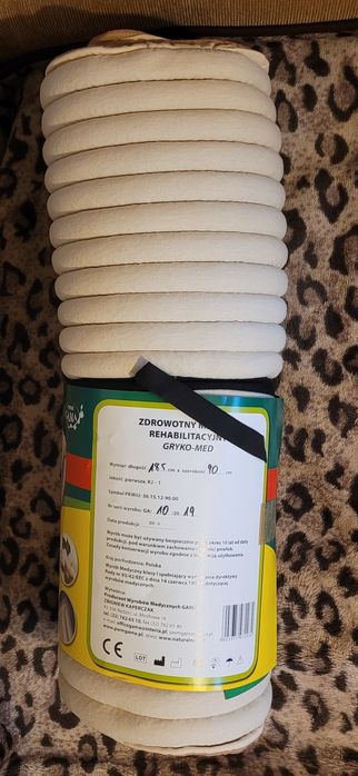 Zdrowotny materac rehabilitacyjny  z łuski gryczanej Gryko-med